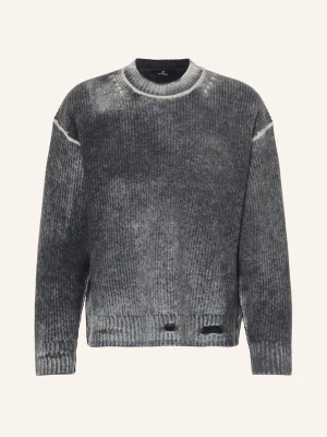 Represent Sweter schwarz czarny