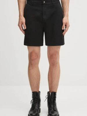 Represent szorty bawełniane Cotton Tailored Short męskie kolor czarny MLM71013.01