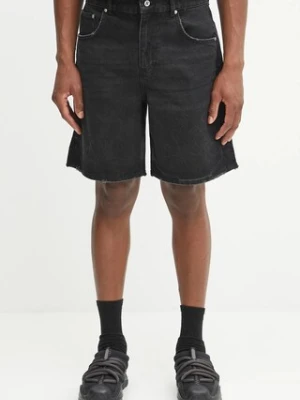 Represent szorty jeansowe R10T Tailored Denim Shorts męskie kolor czarny MLM61038.01