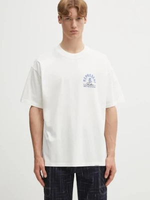 Represent t-shirt bawełniany Competition Department męski kolor beżowy z nadrukiem MLM41061.72