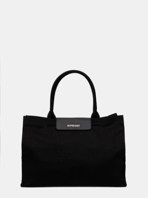 Represent torebka Canvas Tote Bag kolor czarny MLM81137.01