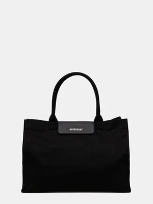 Represent torebka Canvas Tote Bag kolor czarny MLM81137.01