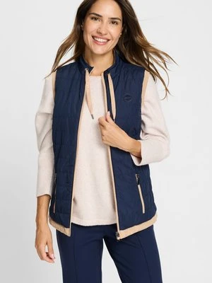 REPREVE® Granatowa dwustronna pikowana kamizelka damska - Neo Comfort Olsen
