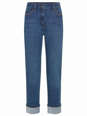 REPREVE® Jeansy damskie Mona Straight z podwinięciem – Neo Comfort Olsen