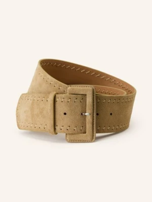 Reptile's House Skórzany Pasek beige