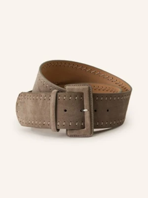 Reptile's House Skórzany Pasek beige