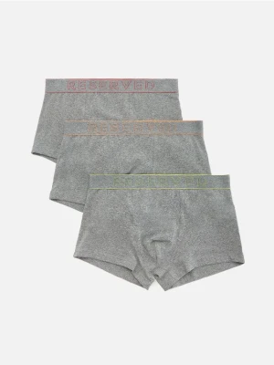 Reserved - 3 pack bokserek Classic - ciemnoszary