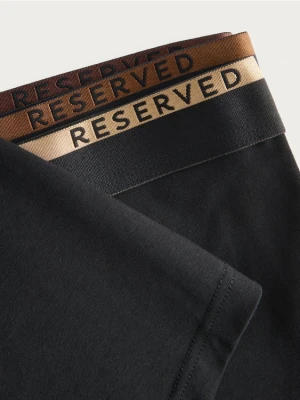 Reserved - 3 pack bokserek Classic - czarny