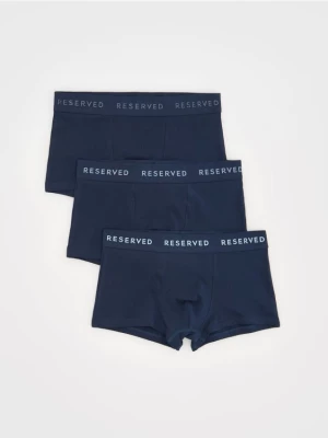 Reserved - 3 pack bokserek Classic - granatowy