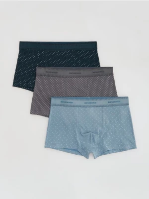 Reserved - 3 pack bokserek Classic - jasnoniebieski