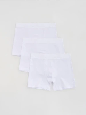 Reserved - 3 pack bokserek Long - biały