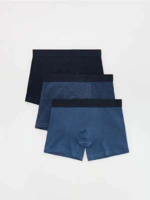 Reserved - 3 pack bokserek Long - granatowy