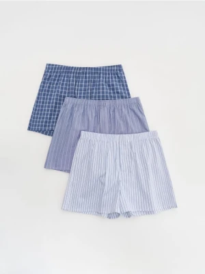 Reserved - 3 pack bokserek Loose - granatowy