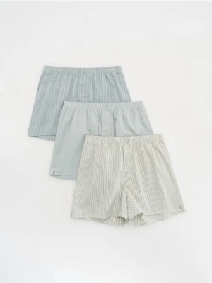 Reserved - 3 pack bokserek Loose - jasnozielony