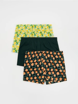 Reserved - 3 pack bokserek Loose - żółty