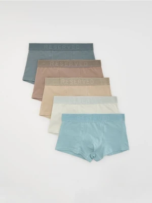 Reserved - 5 pack bokserek Classic - beżowy