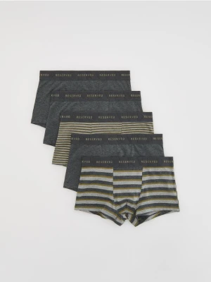 Reserved - 5 pack bokserek Classic - ciemnoszary