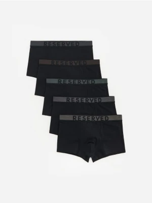Reserved - 5 pack bokserek Classic - czarny