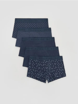 Reserved - 5 pack bokserek Classic - granatowy