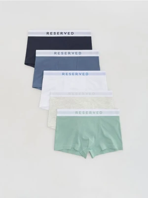 Reserved - 5 pack bokserek Classic - jasnozielony