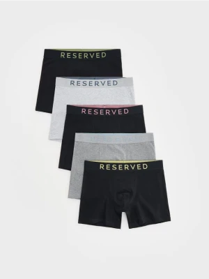 Reserved - 5 pack bokserek Long - ciemnoszary