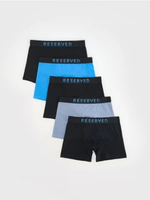 Reserved - 5 pack bokserek Long - czarny