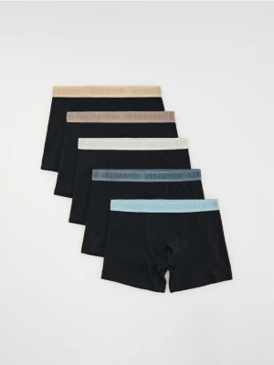 Reserved - 5 pack bokserek Long - czarny