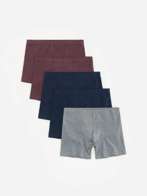 Reserved - 5 pack bokserek Long - granatowy