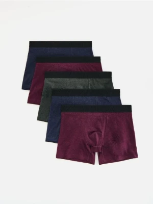 Reserved - 5 pack bokserek Long - granatowy