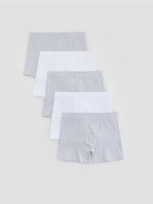 Reserved - 5 pack bokserek Long - jasnoszary