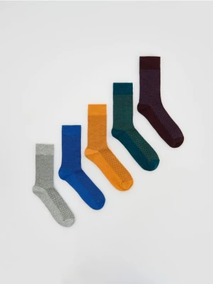 Reserved - 5 pack skarpet - bordowy