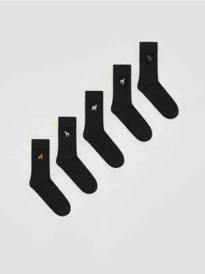 Reserved - 5 pack skarpet - czarny