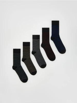 Reserved - 5 pack skarpet - czarny