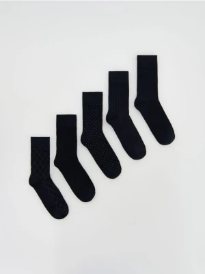 Reserved - 5 pack skarpet - granatowy