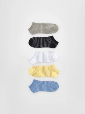 Reserved - 5 pack skarpet - jasnożółty