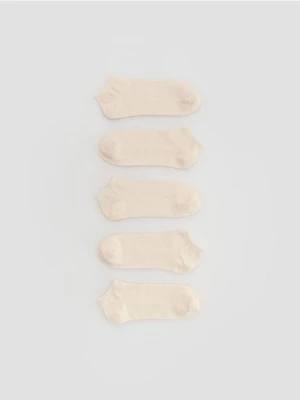 Zdjęcie produktu Reserved - 5 pack skarpet stopek - złamana biel