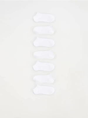 Reserved - 7 pack skarpet - biały