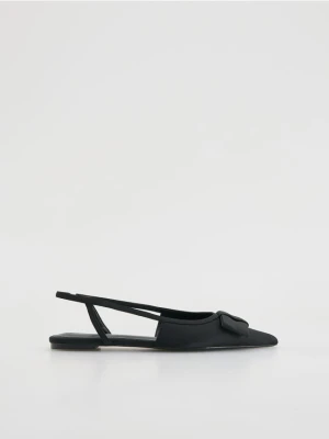 Reserved - Baleriny z kokardą - czarny