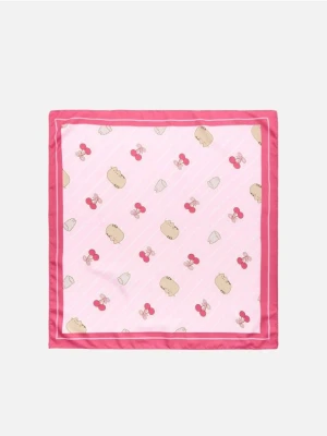 Reserved - Bandana Pusheen - różowy