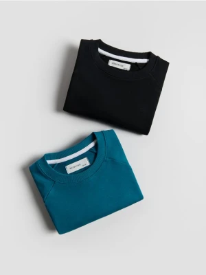 Zdjęcie produktu Reserved - Bawełniana bluza 2 pack - czarny