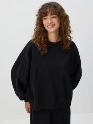 Reserved - Bawełniana bluza - czarny