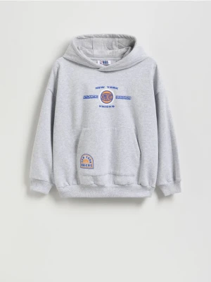 Reserved - Bawełniana bluza NBA - jasnoszary