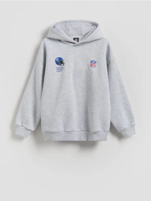 Reserved - Bawełniana bluza NFL - jasnoszary