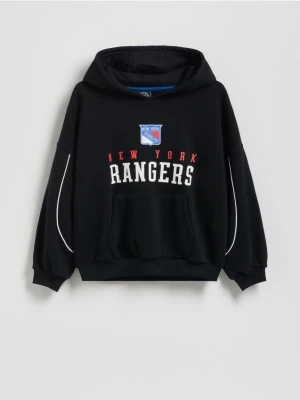 Reserved - Bawełniana bluza NHL New York Rangers - czarny