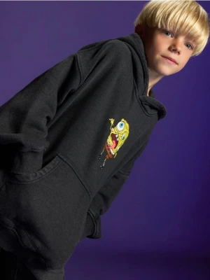 Reserved - Bawełniana bluza SpongeBob - czarny