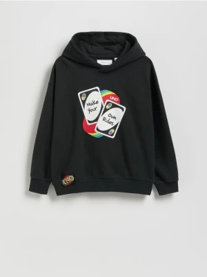 Reserved - Bawełniana bluza UNO - czarny