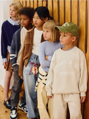 Reserved - Bawełniana czapka z daszkiem - ciemnozielony