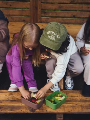 Reserved - Bawełniana czapka z daszkiem - ciemnozielony