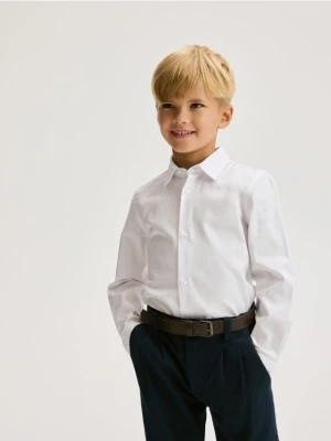 Reserved - Bawełniana koszula - biały