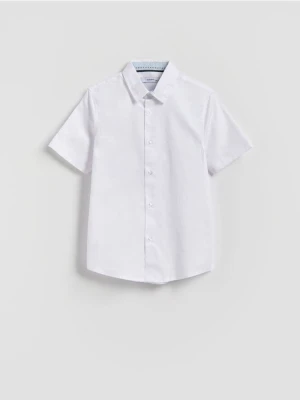 Reserved - Bawełniana koszula - biały